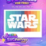 Free Colorful Stripes Free Star Wars Movie Free SVG - Instant Download