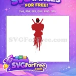 Free Red Mask Free Swords Deadpool Movie Free SVG - Instant Download