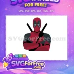 Free Crossed Arms Free Superhero Mask Deadpool Free SVG - Instant Download