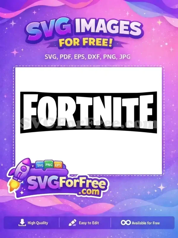 Free White Fortnite Logo Free Black Background Fortnite Free SVG Free White Fortnite Logo Free Black Background Fortnite Free SVG