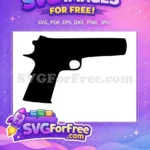 Free Desert Eagle Free Handgun Pistol Die Hard Free SVG - Instant Download
