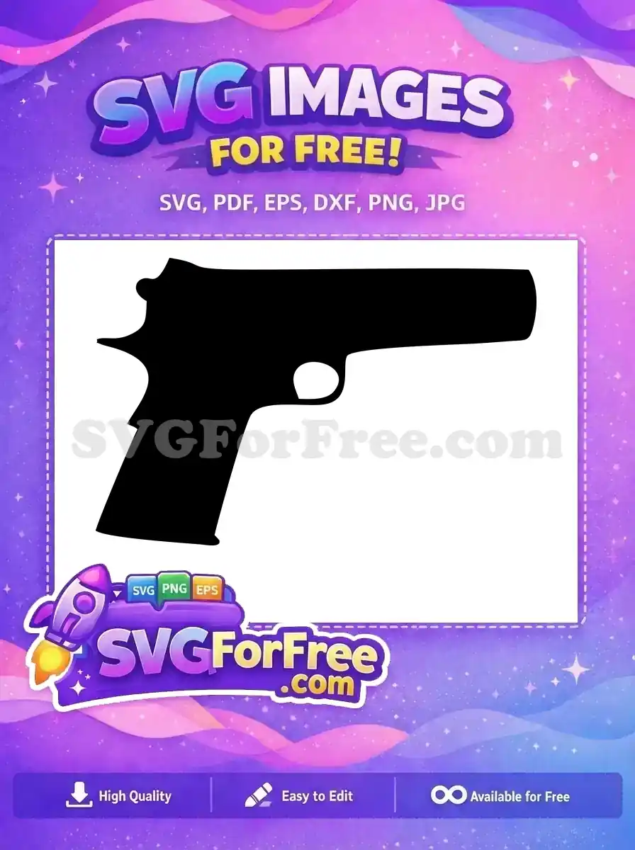Free Desert Eagle Free Handgun Pistol Die Hard Free SVG