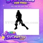 Free Black Silhouette Soldier Free Tactical Stance Game Free SVG - Instant Download