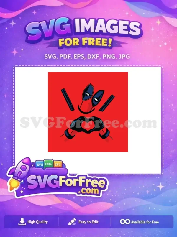 Free Heart Hands Free Swords Deadpool Movie Free SVG 2 Free Heart Hands Free Swords Deadpool Movie Free SVG 2