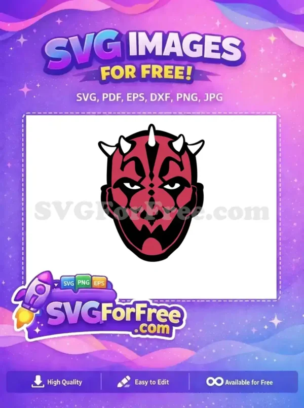 Free Angry Eyes Free Red Face Star Wars Free SVG
