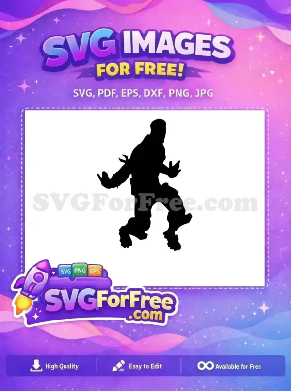 Free Soldier Silhouette Free Kneeling Pose Fortnite Free SVG