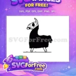 Free Llama Pinata Free One Eyed Napoleon Dynamite Free SVG - Instant Download