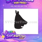 Free Dark Cape Free Silhouette Star Wars Free SVG - Instant Download