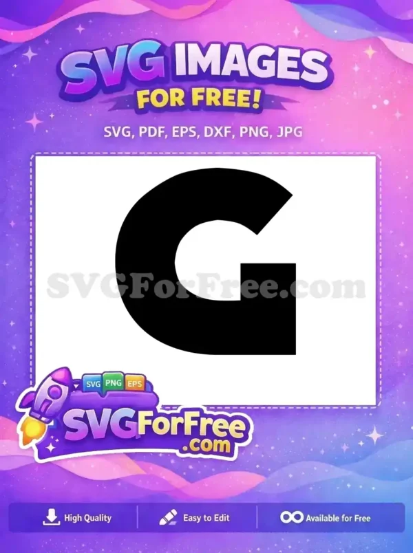 Free Letter G Logo Free Google Font Movie Free SVG