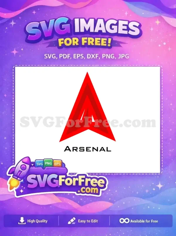 Free Layered Arrow Free Arsenal Logo Movie Free SVG