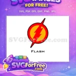 Free Red Lightning Free Yellow Circle Flash Free SVG 1 - Instant Download