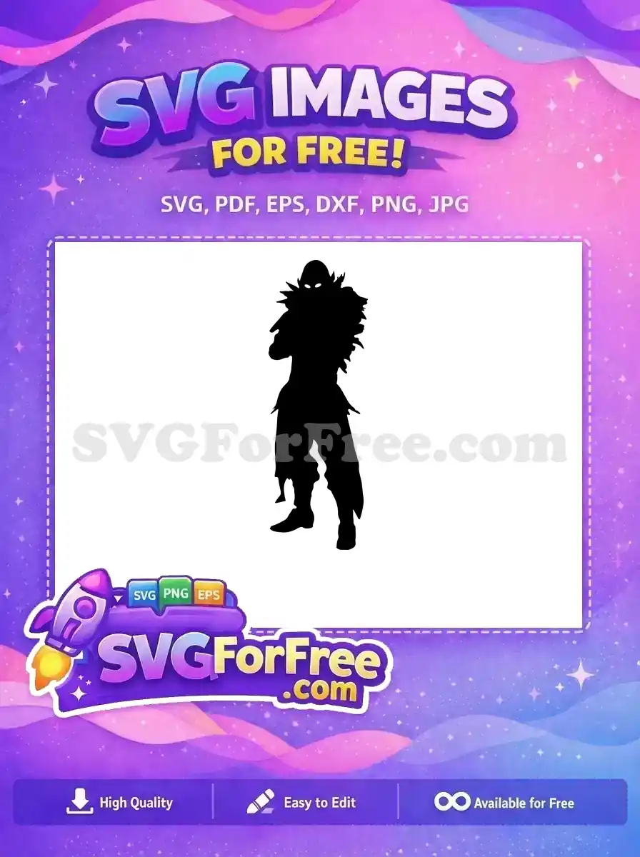 Free Shadowy Villain Free Dark Wizard DragonBall Free SVG