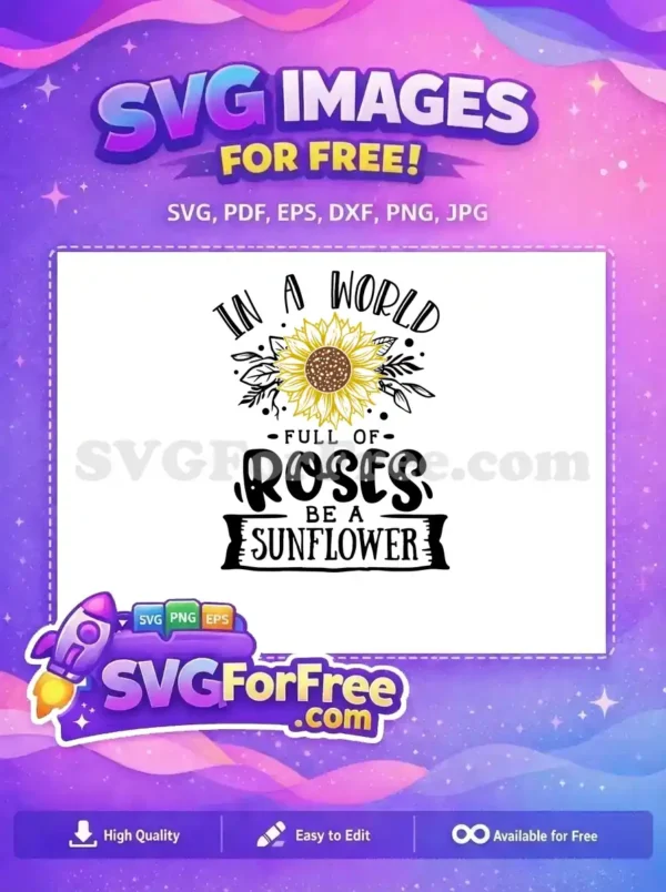 Free Yellow Petals Free Brown Center Sunflower Farm Free SVG 1 Free Yellow Petals Free Brown Center Sunflower Farm Free SVG 1