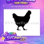Free Farm Silhouette Free Farm Animal Farm Free SVG 1 - Instant Download