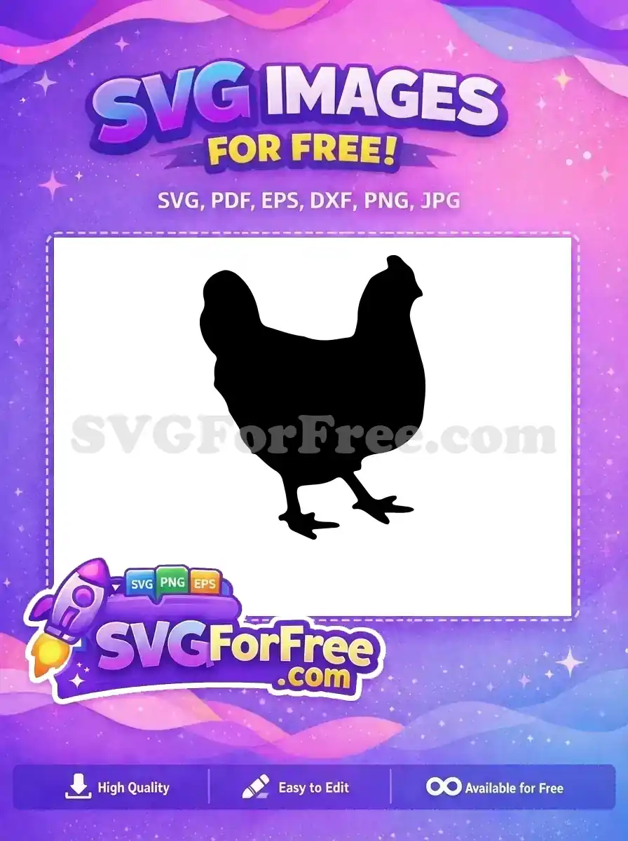Free Farm Silhouette Free Animal Silhouettes Farm Free SVG 3