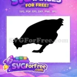 Free Farm Silhouette Free Animal Silhouettes Farm Free SVG 4 - Instant Download