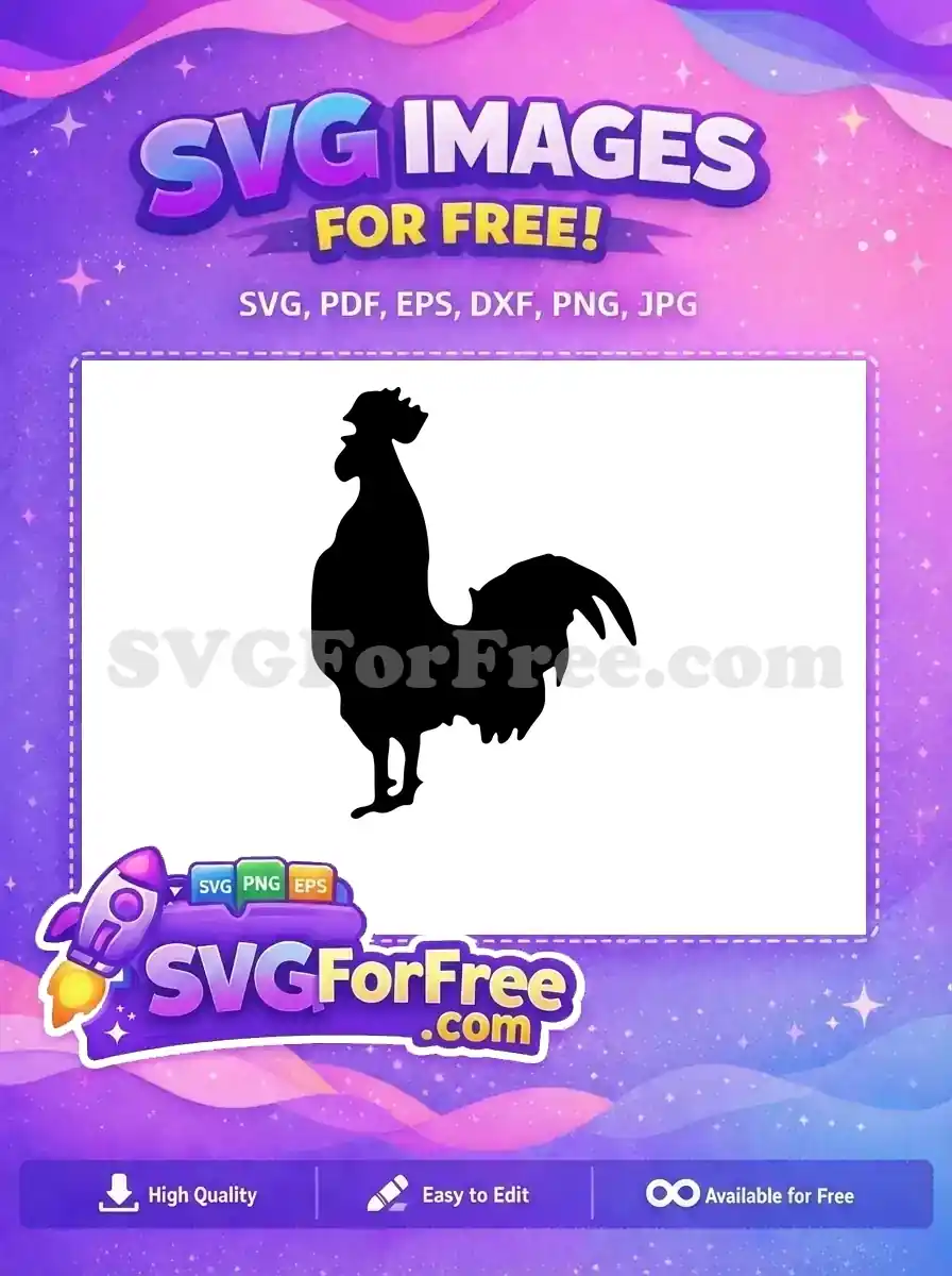 Free Farm Animal Free Silhouette Farm Free SVG 7