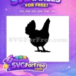 Free Farm Silhouette Free Farm Landscape Farm Free SVG - Instant Download