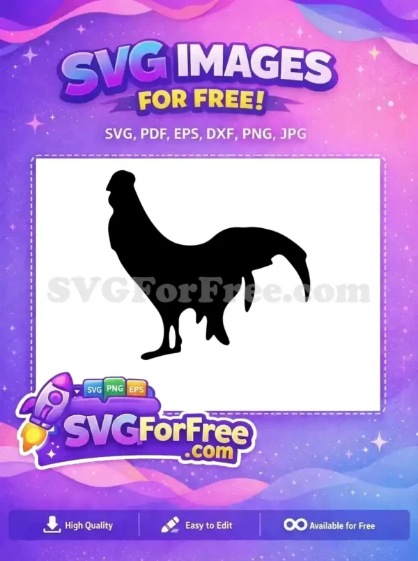 Free Farm Silhouette Free Animal Silhouettes Farm Free SVG 5