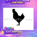Free Farm Silhouette Free Animals Silhouettes Farm Free SVG - Instant Download