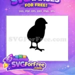Free Chicken Silhouette Free Farm Animals Farm Free SVG - Instant Download