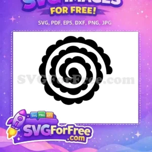 Free Black Flower Free Rolled Farm Free SVG