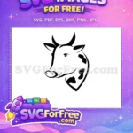 Free Farm Animals Free Pig Chicken Cow Farm Free SVG - Instant Download