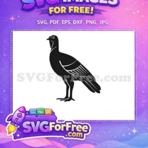 Free Black Turkey Silhouette Free Farm Quotes Thanksgiving Free SVG