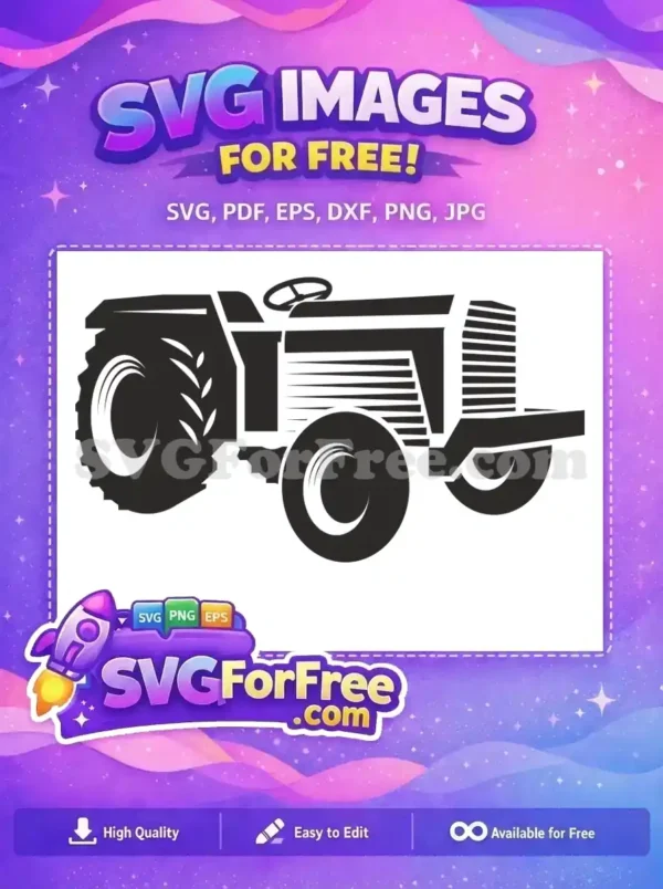 Free Farm Tractor Free Silhouette Farm Quotes Free SVG 2
