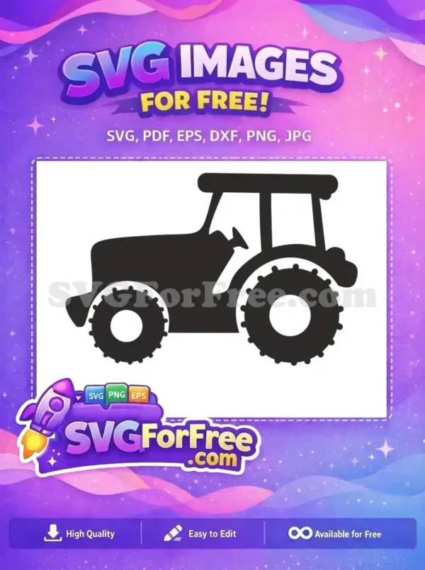 Free Farm Tractor Free Silhouette Farm Quotes Free SVG 3