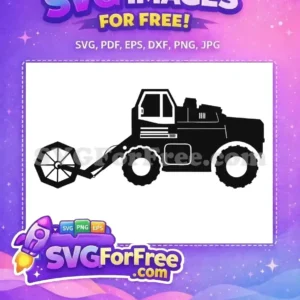 Free Black Farm Vehicle Free Irrigation System Farm Quotes Free SVG