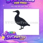 Free Farm Duck Silhouette Free Farm Quotes Design Free SVG - Instant Download