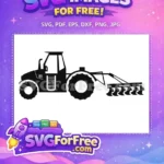 Free Tractor Silhouette Free Farm Quotes Farming Free SVG - Instant Download