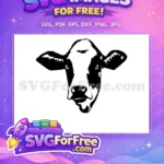 Free Farm Animals Free Cute Pig Farm Free SVG - Instant Download