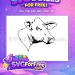 Free Farm Silhouette Free Barn Landscape Farm Free SVG - Instant Download