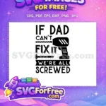 Free Drill Bit Free Screw Fathers Day Free SVG - Instant Download