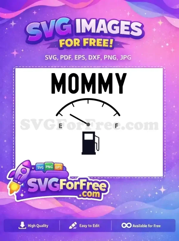Free Mommy Gauge Free Empty Fathers Day Free SVG