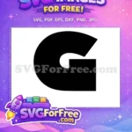 Free Letter G Free Nemo Font Finding Nemo Free SVG - Instant Download