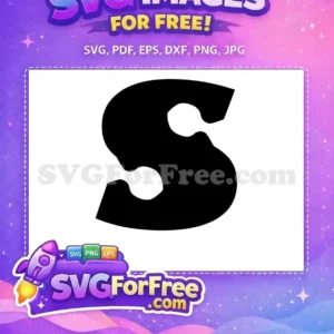 Free Bubble Letter Free ‘S’ Initial Finding Nemo Free SVG Free Bubble Letter Free 'S' Initial Finding Nemo Free SVG