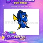 Free Googly Eyes Free Smiling Dory Finding Nemo Free SVG - Instant Download