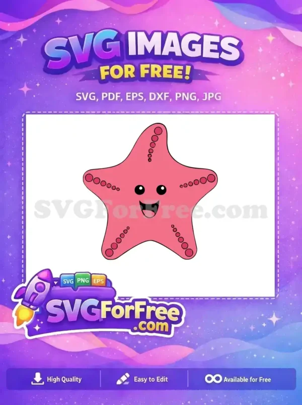 Free Pink Starfish Smiling Free Leg Detail Finding Nemo Free SVG Free Pink Starfish Smiling Free Leg Detail Finding Nemo Free SVG