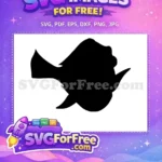 Free Nemo Silhouette Free Orange Fish Finding Nemo Free SVG - Instant Download