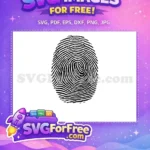 Free Detailed Lines Free Fingerprint Category 1 Free SVG - Instant Download