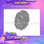 Free Black Lines Free Fingerprint One Free SVG 1 - Instant Download