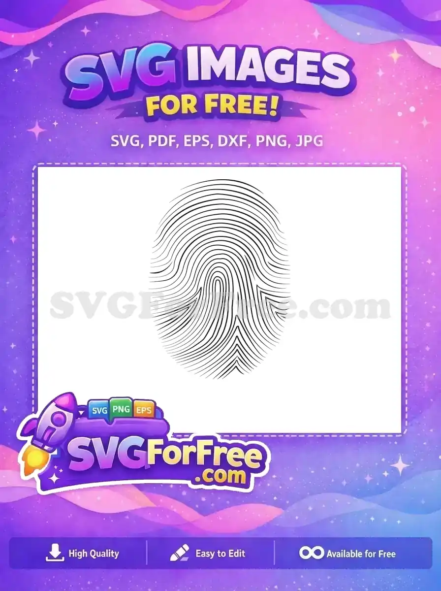 Free Unique Pattern Free Fingerprint Category 1 Free SVG