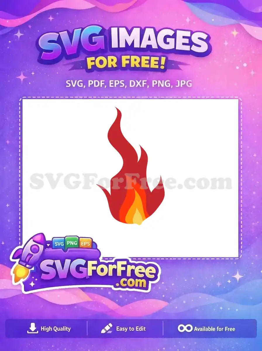Free Red Flames Free Fire SVG Free SVG
