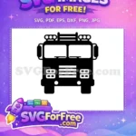 Free Detailed Lights Free Emergency Truck Silhouette Free SVG - Instant Download