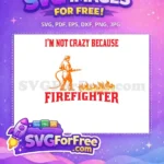 Free Orange Firefighter Free Hose Firefighter Quotes Free SVG - Instant Download