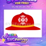 Free Firefighter Helmet Free Maltese Cross Fire Dept Free SVG - Instant Download