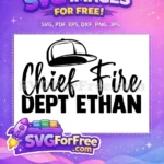 Free Chief Heart Free Fire Dept Ethan Free SVG - Instant Download